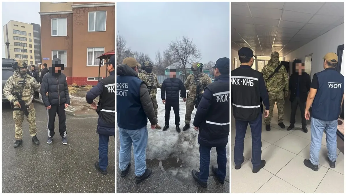 Полицейские задерживают преступников, вымогавших кредиты у знакомых в Жетісу.
