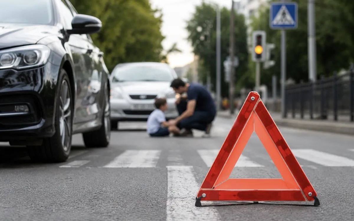 Дорожно-транспортное происшествие с участием нескольких автомобилей на трассе в Жетісу, вокруг видны сотрудники полиции и скорой помощи