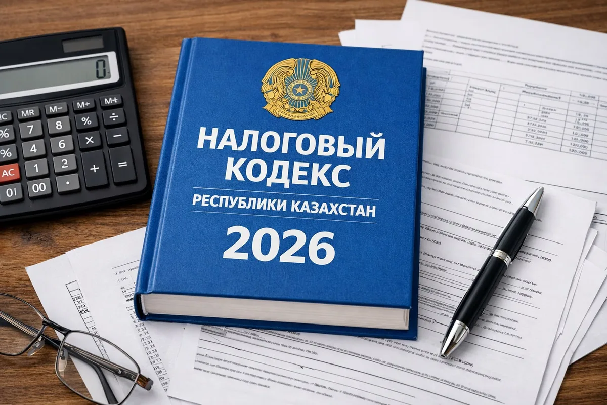 Предприниматель работает с налоговыми документами и компьютером