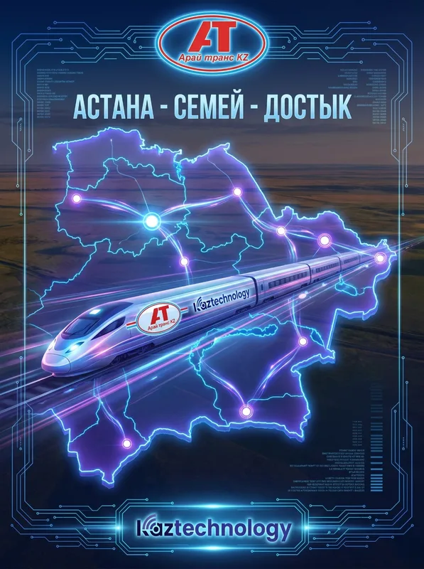 Пассажиры современного поезда Астана – Семей – Достык используют спутниковый интернет Starlink на своих гаджетах.