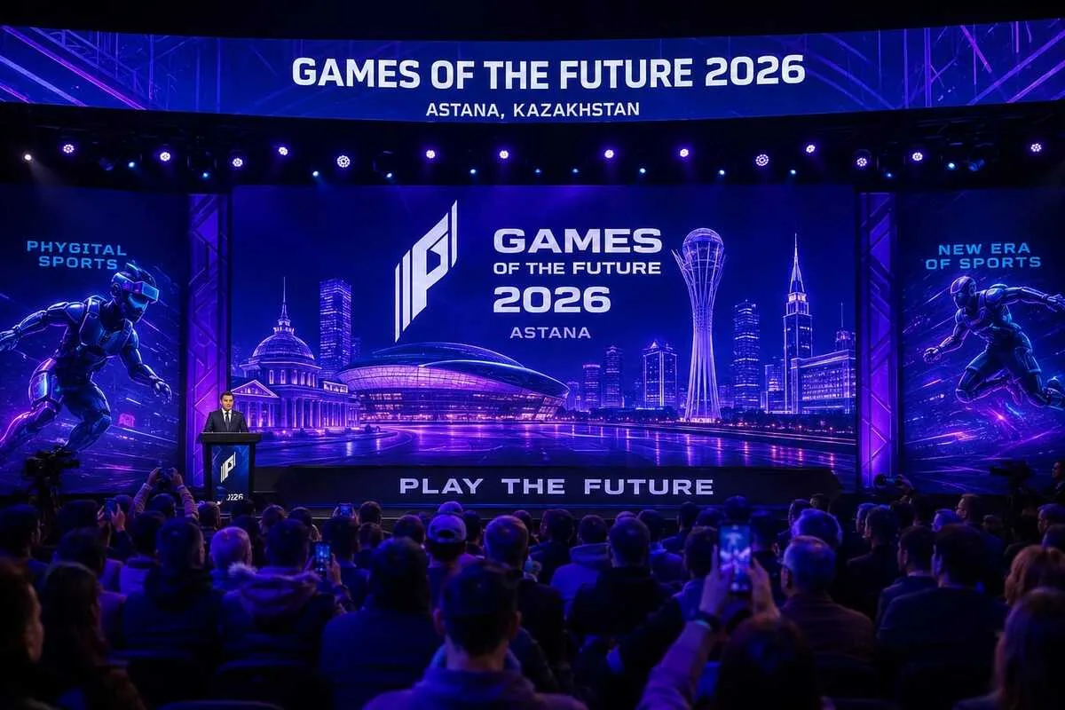 Церемония открытия международных мультиспортивных соревнований «Игры Будущего 2026» в Астане