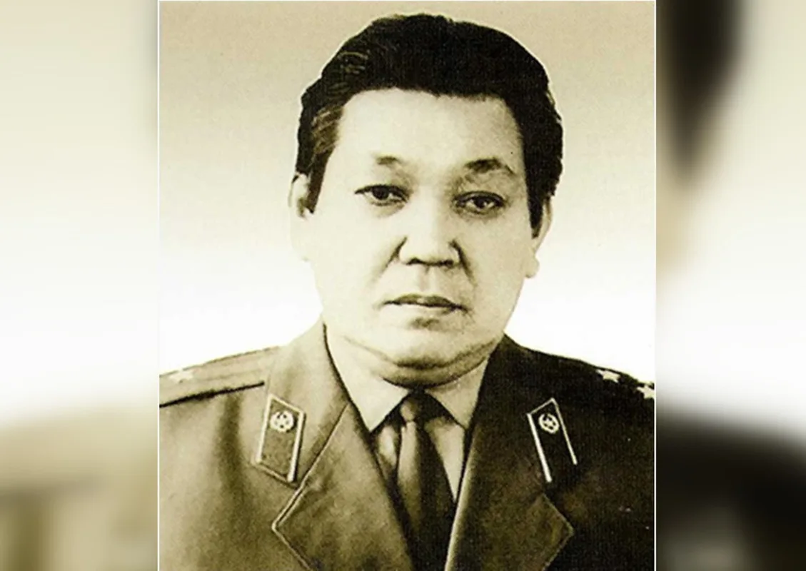Полковник КНБ Жадыгер Шайхин, ветеран органов госбезопасности, служивший в Талдыкорганской области
