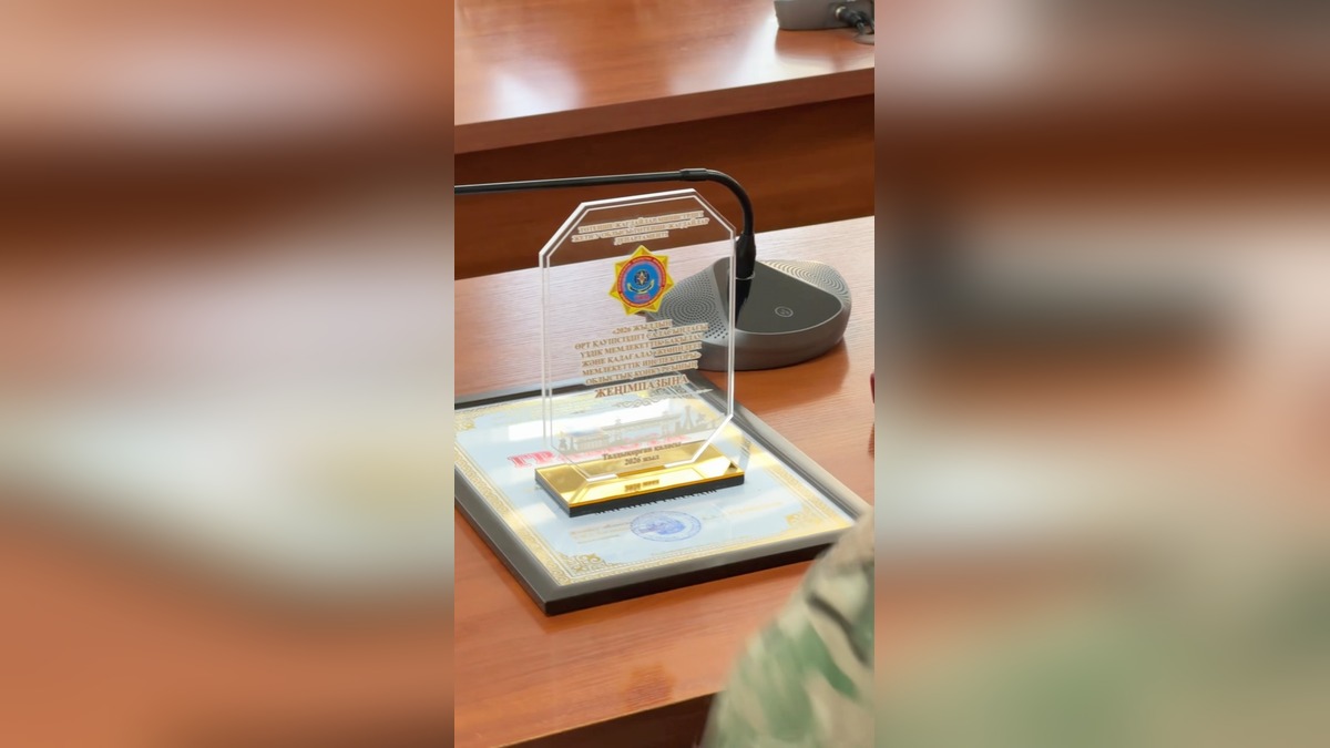 Абылайхан Дуйсенбай стал лучшим пожарным инспектором Жетісу