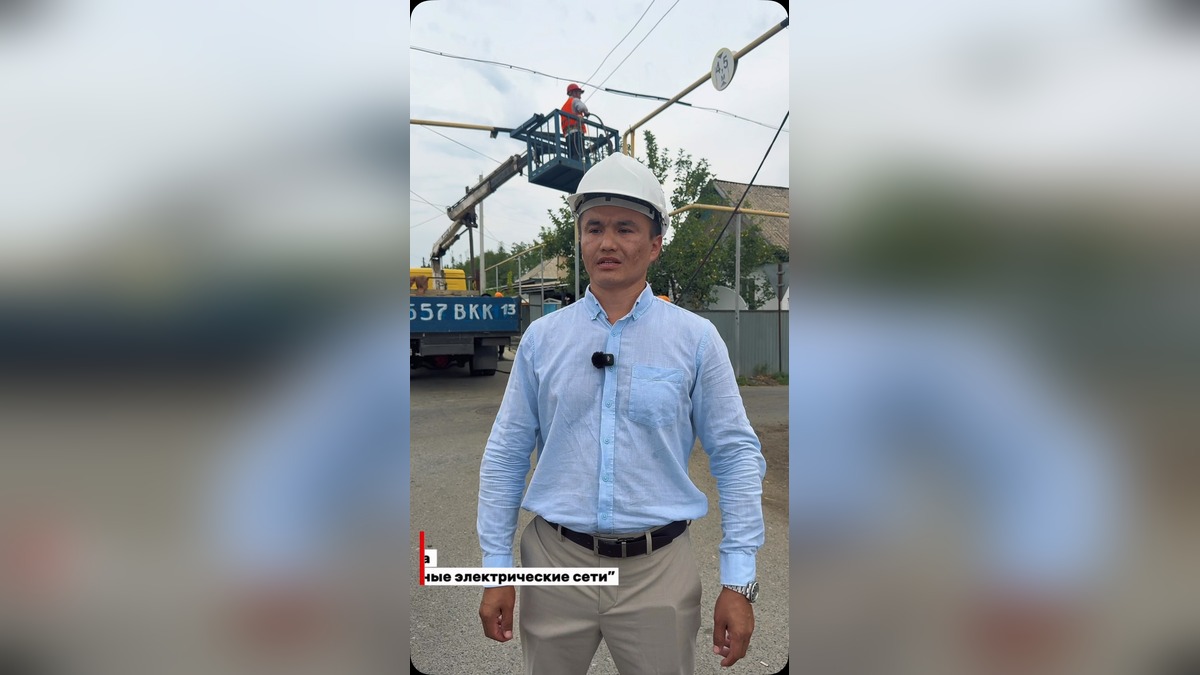 Филиал ТАТЭК обновляет 67 километров электросетей в селе Балпык би