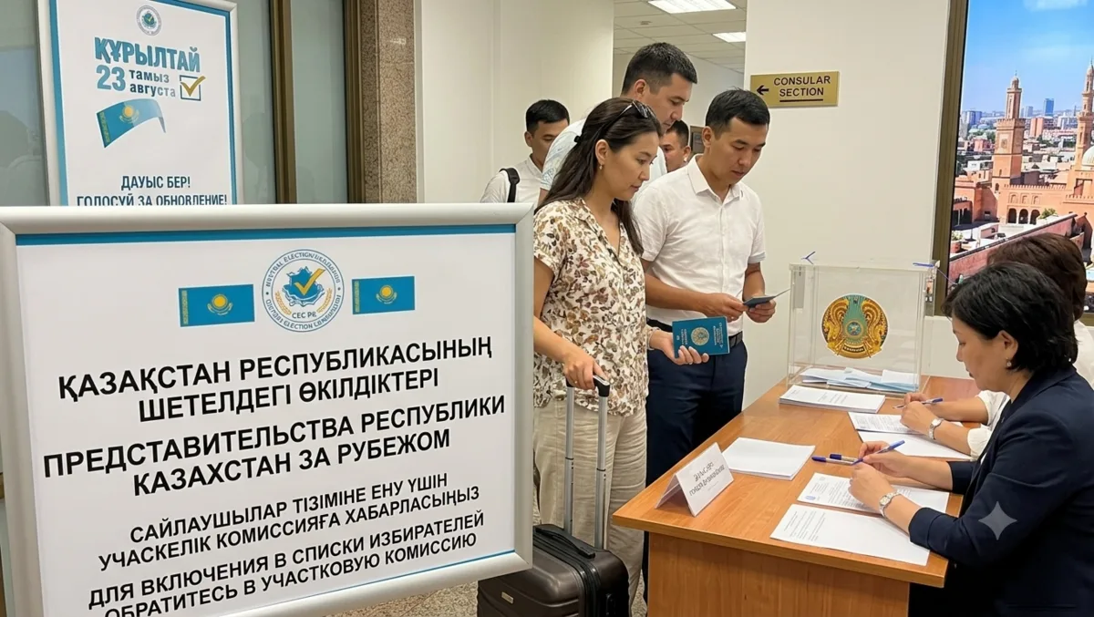 Казахстанцы за рубежом голосуют на выборах в Курултай 23 августа 2026 года
