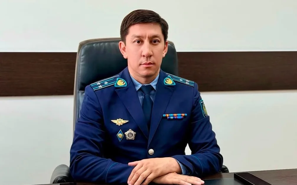 Даурен Сакенов, назначенный первым заместителем начальника департамента полиции области Жетісу