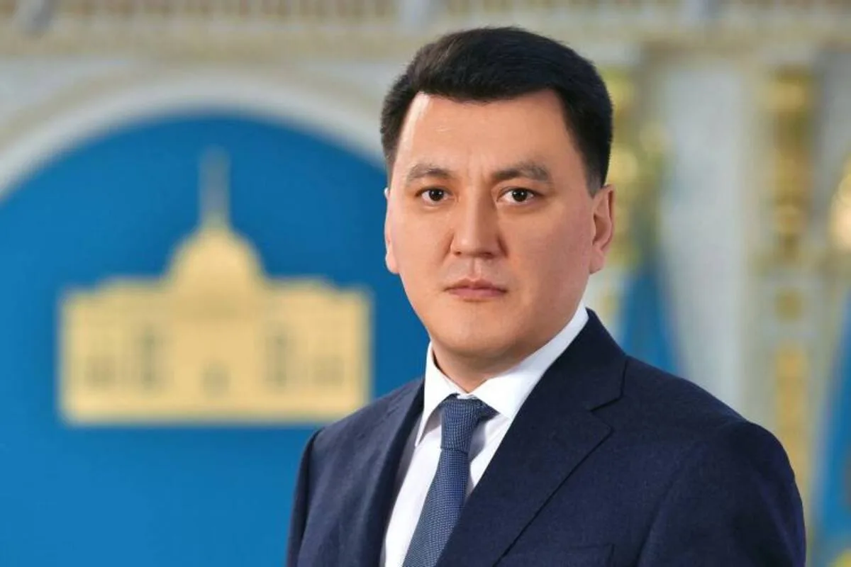 Ерлан Карин, назначенный вице-президентом Казахстана, на официальном мероприятии