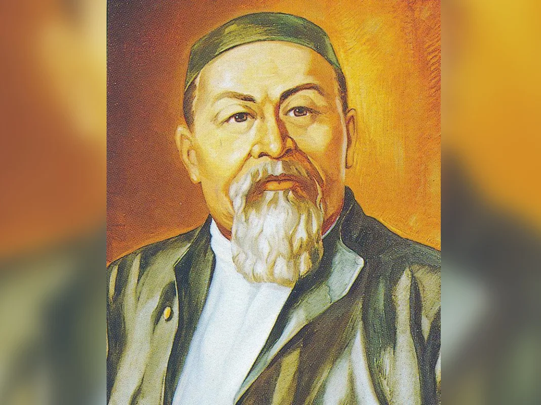 Памятник Абаю Кунанбаеву, великому казахскому поэту и мыслителю, в день его рождения