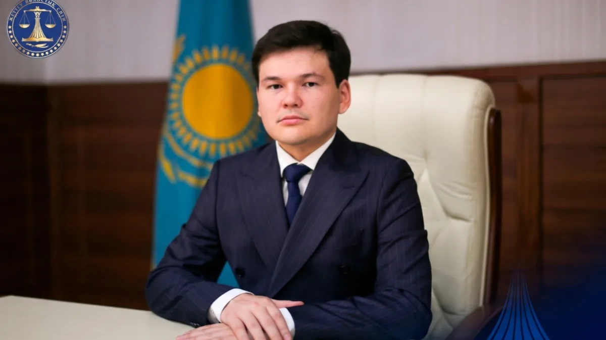 Данияр Молдахметов на пленарном заседании суда Жетісу после назначения