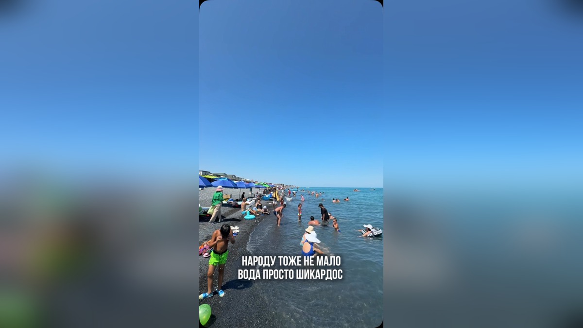 Отдыхающие отметили теплую воду на озере Алаколь 1 августа