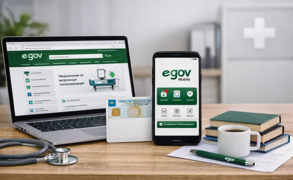 Пользователь eGov Mobile регистрирует доверенные контакты для уведомления о госпитализации