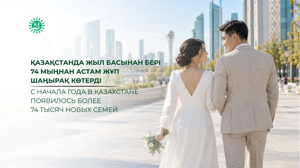 Молодая пара, жених и невеста, держатся за руки в день свадьбы на фоне природы.