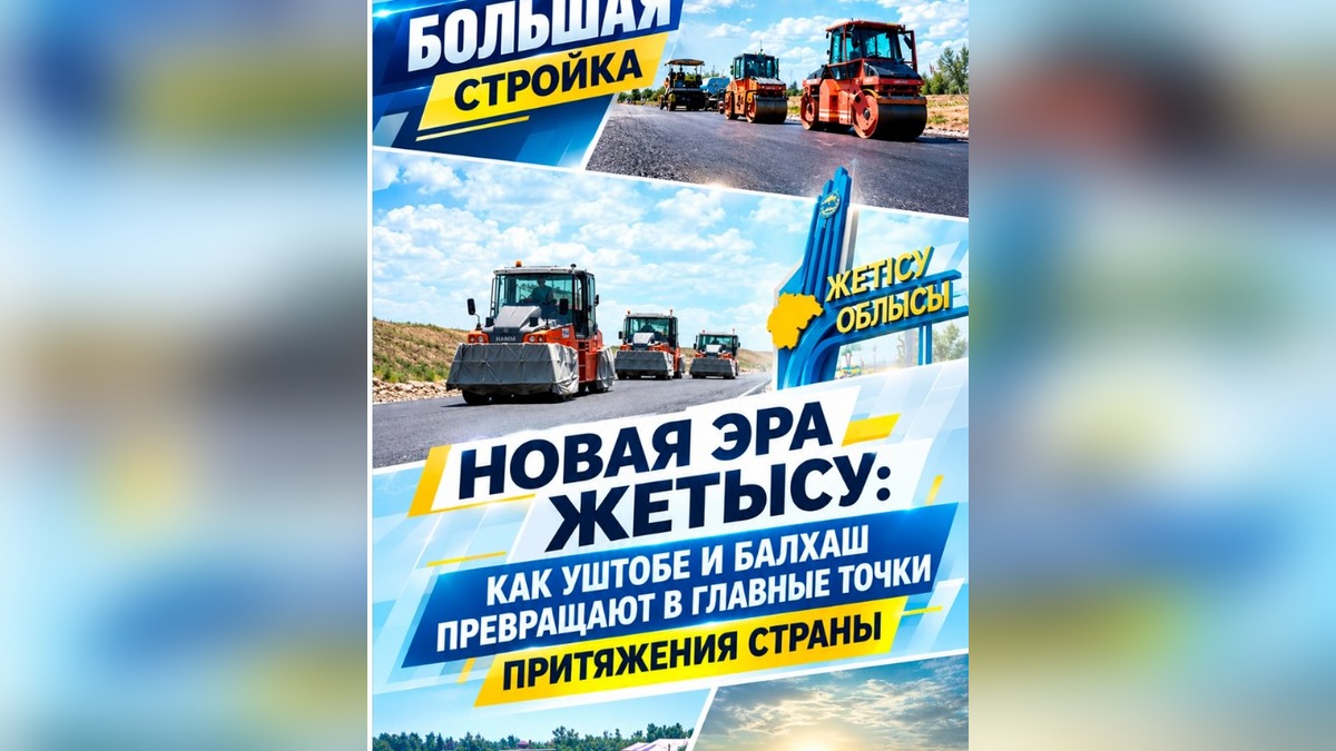Жетісу модернизирует инфраструктуру для комфорта жителей и развития туризма
