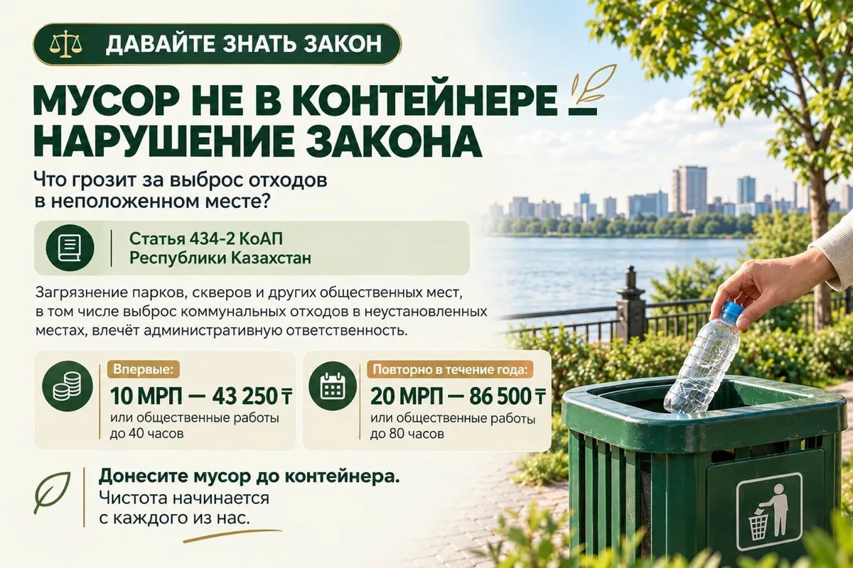 Пластиковые бутылки и другой бытовой мусор, разбросанный на земле рядом с мусорным баком.