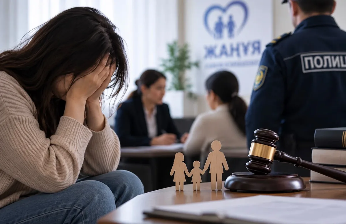 Полицейская машина на улице города, символизирующая работу правоохранительных органов по обеспечению безопасности.
