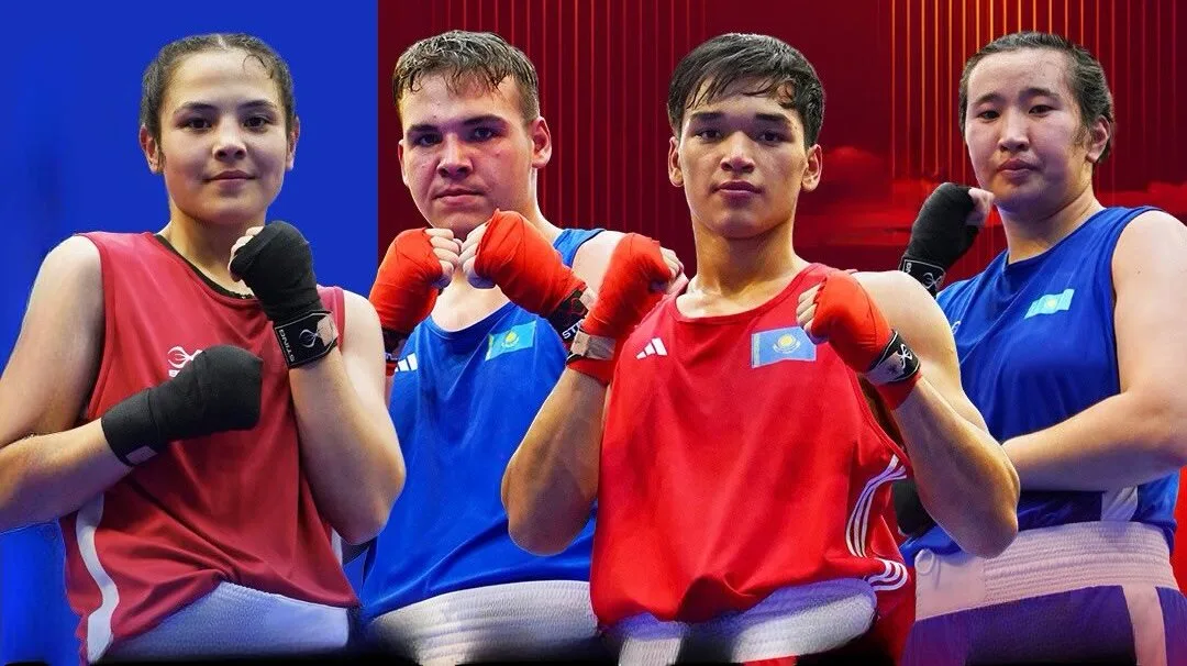 Казахстанская боксёрша Мадира Жумакан с бронзовой медалью чемпионата мира U19 в Черногории.