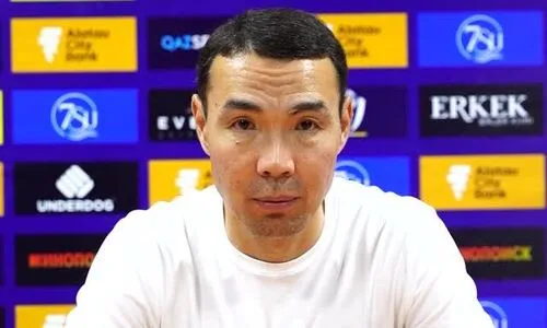 Главный тренер ФК Жетысу Кайрат Нурдаулетов комментирует игру команды