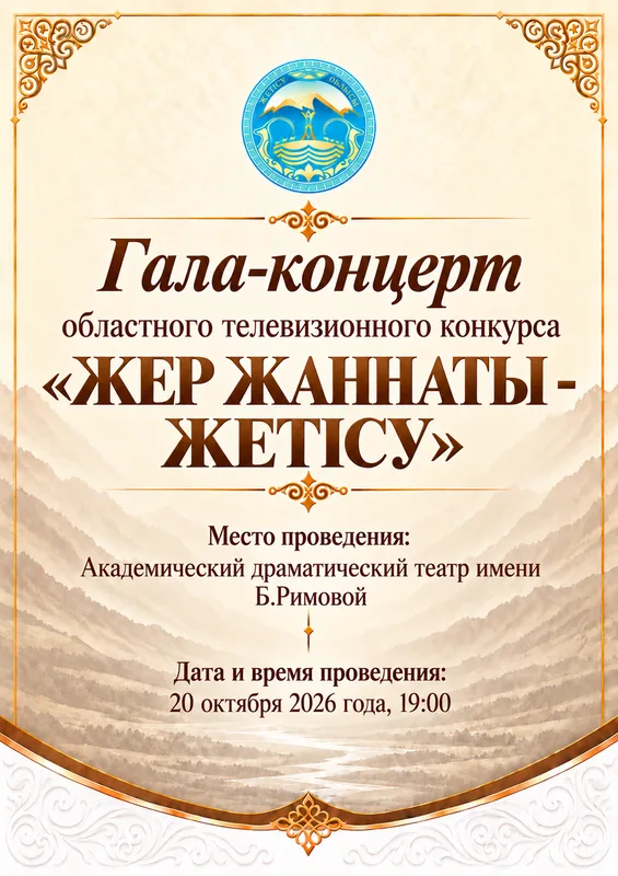 Здание Академического драматического театра имени Б.Римовой в Талдыкоргане
