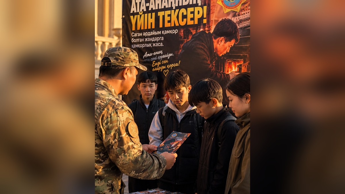 В Жетісу продолжается акция «Проверь дом родителей» по пожарной безопасности